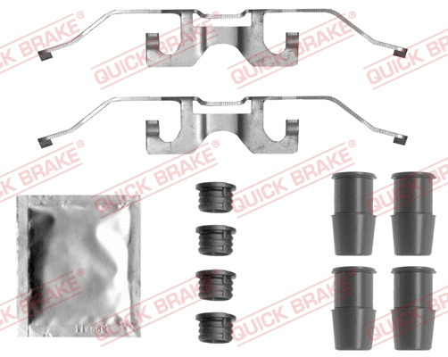 Accessory Kit, disc brake pad (109-0044)
