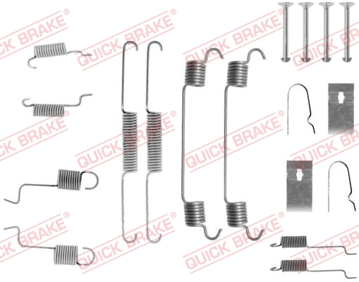 Accessory Kit, brake shoes (105-0742)