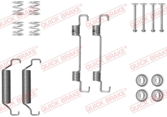 Accessory Kit, parking brake shoes (105-0052)
