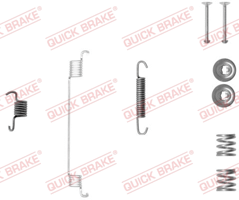 Accessory Kit, brake shoes (105-0014-1R)