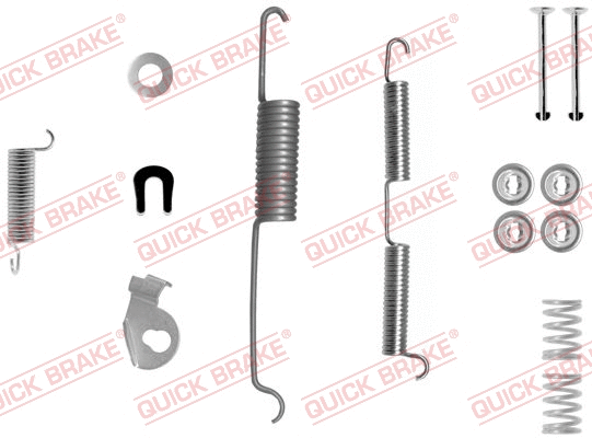 Accessory Kit, brake shoes (105-0518X-1L)