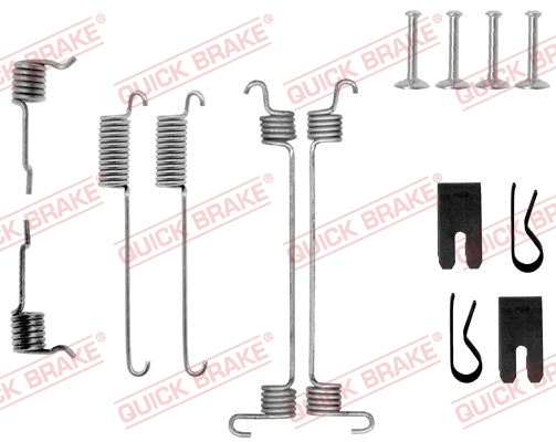 Accessory Kit, brake shoes (105-0772)