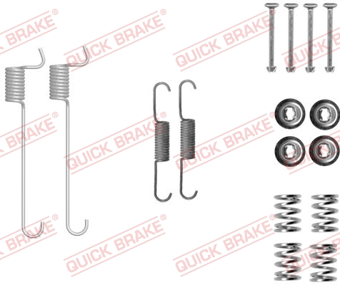 Accessory Kit, parking brake shoes (105-0848)