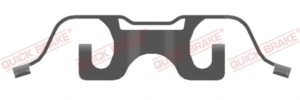 Accessory Kit, disc brake pad (109-0085R-1)