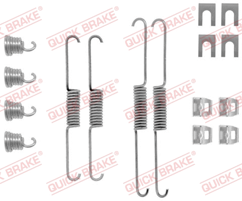 Accessory Kit, brake shoes (105-0553)