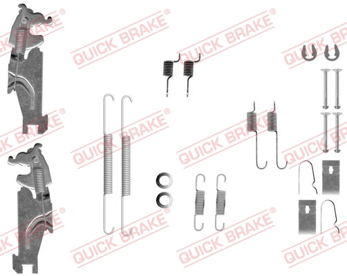 Accessory Kit, brake shoes (105-0847S)