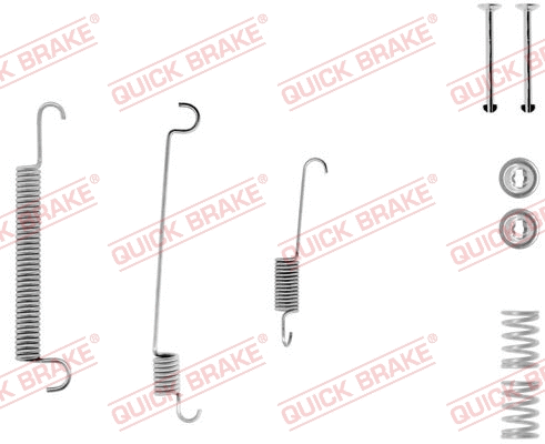 Accessory Kit, brake shoes (105-0547-1)
