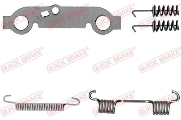 Accessory Kit, parking brake shoes (105-0537-1)