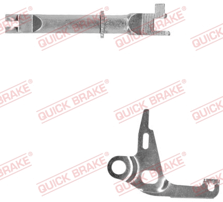 Adjuster Set, drum brake (10853002-1R)