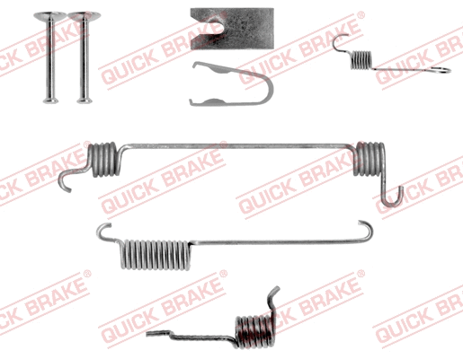 Accessory Kit, brake shoes (105-0731-1R)