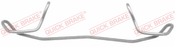 Accessory Kit, disc brake pad (109-1123-1)