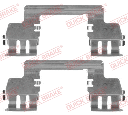 Accessory Kit, disc brake pad (109-1784R-1)