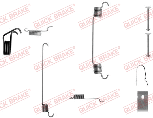 Accessory Kit, brake shoes (105-0799-1L)