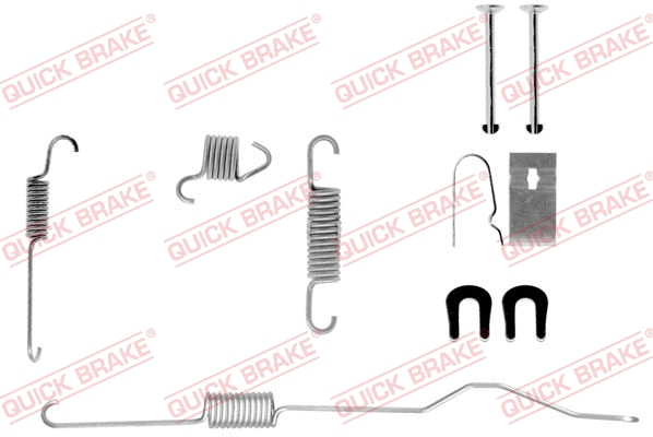 Accessory Kit, brake shoes (105-0694-1L)