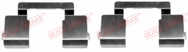 Accessory Kit, disc brake pad (109-1609-1)