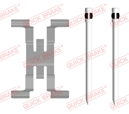 Accessory Kit, disc brake pad (109-0082-1)