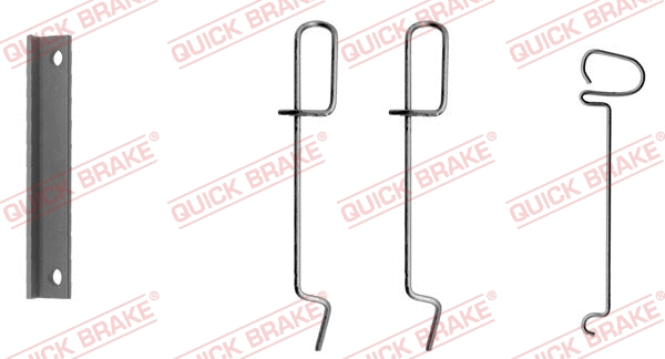 Accessory Kit, disc brake pad (109-1070-1)