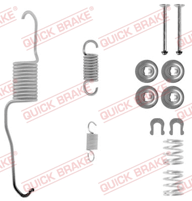 Accessory Kit, brake shoes (105-0684-1R)