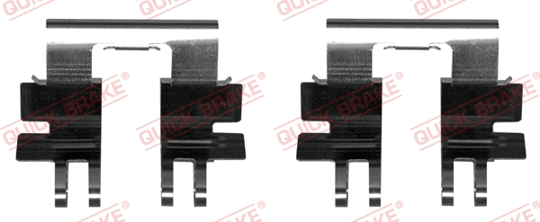 Accessory Kit, disc brake pad (109-0045R-1)