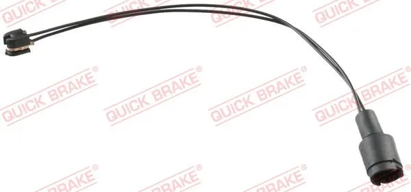 Warning Contact, brake pad wear (WS 0104 A)