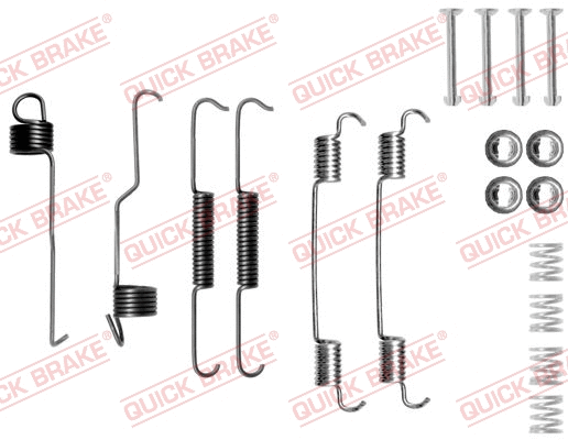 Accessory Kit, brake shoes (105-0804)