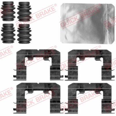 Accessory Kit, disc brake pad (109-1865)