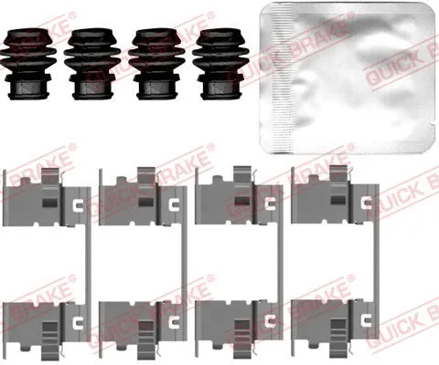 Accessory Kit, disc brake pad (109-0148)