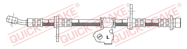 Brake Hose (58.925)