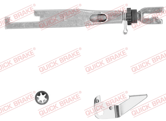 Adjuster Set, drum brake (10253003-1L)