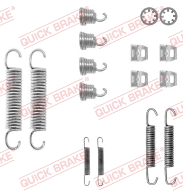 Accessory Kit, brake shoes (105-0612)