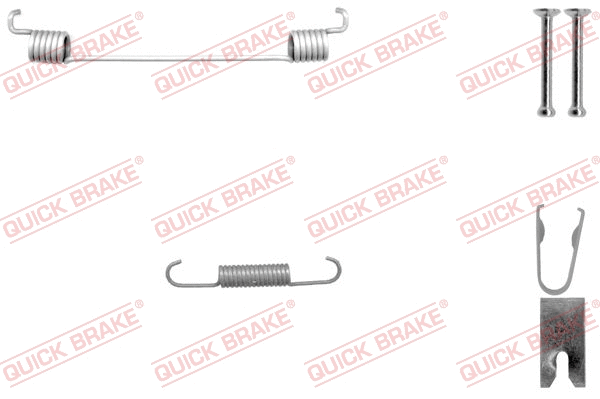 Accessory Kit, brake shoes (105-0042-1)