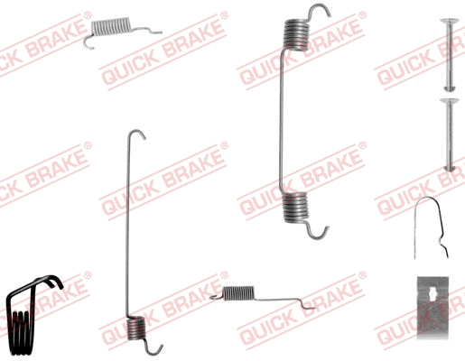 Accessory Kit, brake shoes (105-0799-1R)