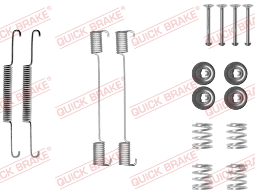 Accessory Kit, brake shoes (105-0704)