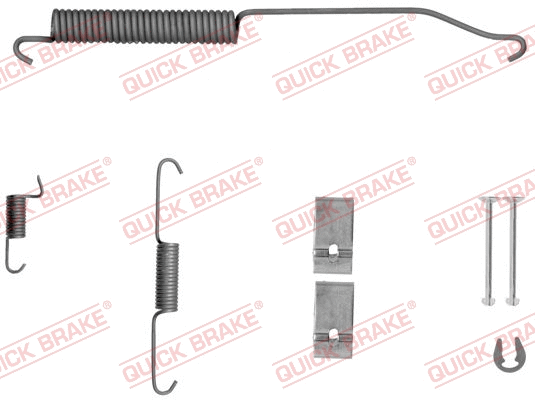 Accessory Kit, brake shoes (105-0036-1)