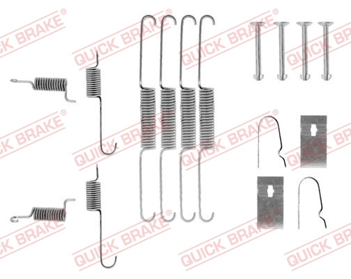 Accessory Kit, brake shoes (105-0663)