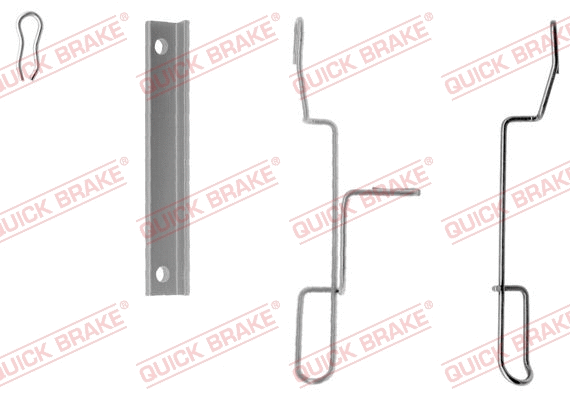 Accessory Kit, disc brake pad (109-1188-1R)