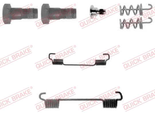 Accessory Kit, parking brake shoes (105-0716-1)