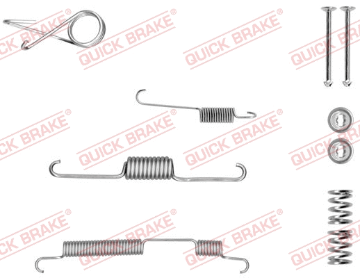 Accessory Kit, brake shoes (105-0022-1R)