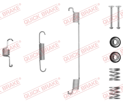 Accessory Kit, brake shoes (105-0889-1L)