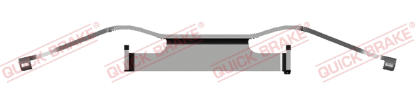 Accessory Kit, disc brake pad (109-1680-1)