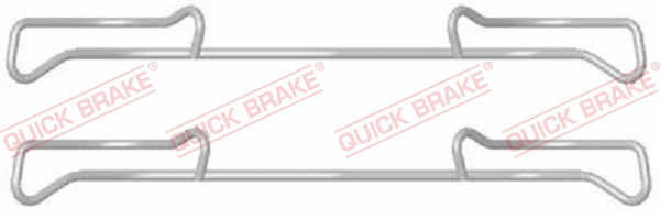 Accessory Kit, disc brake pad (109-1678)