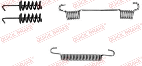 Accessory Kit, parking brake shoes (105-0775-1)