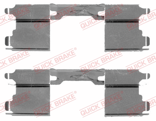 Accessory Kit, disc brake pad (109-1762-1)