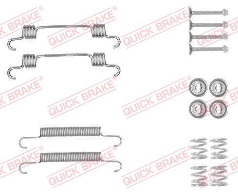 Accessory Kit, parking brake shoes (105-0887)