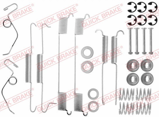 Accessory Kit, brake shoes (105-0625)