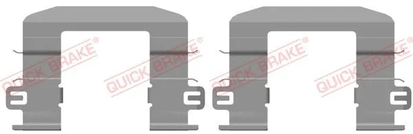 Accessory Kit, disc brake pad (109-0132R-1)