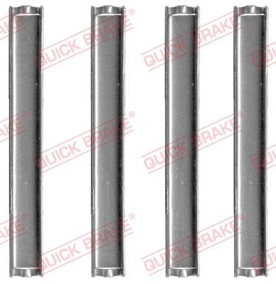 Accessory Kit, disc brake pad (109-1228)