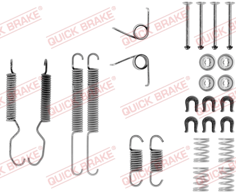 Accessory Kit, brake shoes (105-0683)
