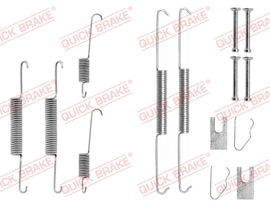Accessory Kit, brake shoes (105-0645)