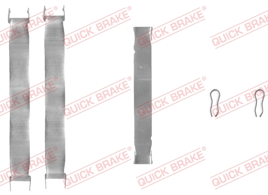 Accessory Kit, disc brake pad (109-0937-1)